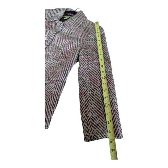 Sigrid Olsen short Multi-color tweed jacket size 2 Versatile - Picture 9 of 10